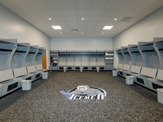 Icemen Locker Room 1