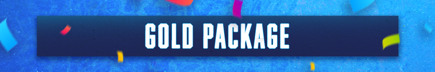 Igloo Skate And Celebrate Banners GOLD
